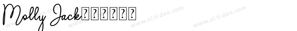 Molly Jack字体转换